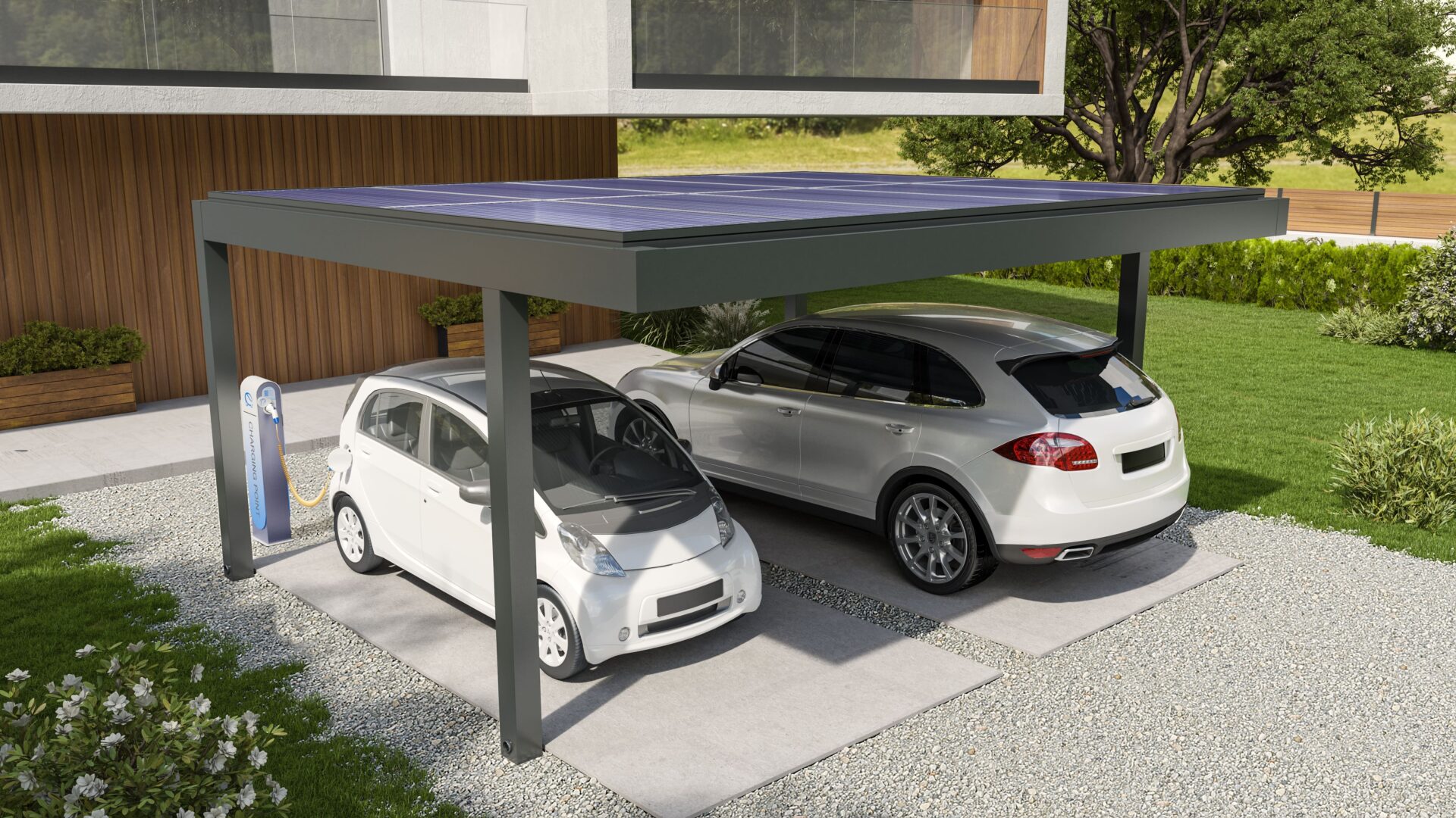 Double carport