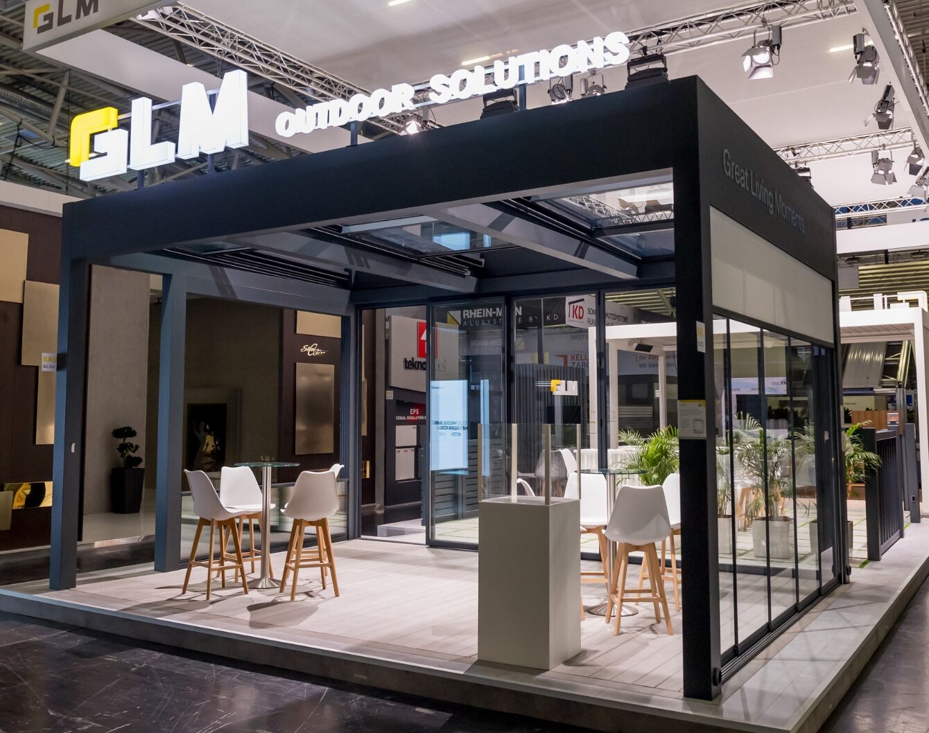 GLM Outdoor Solution in Exhibition